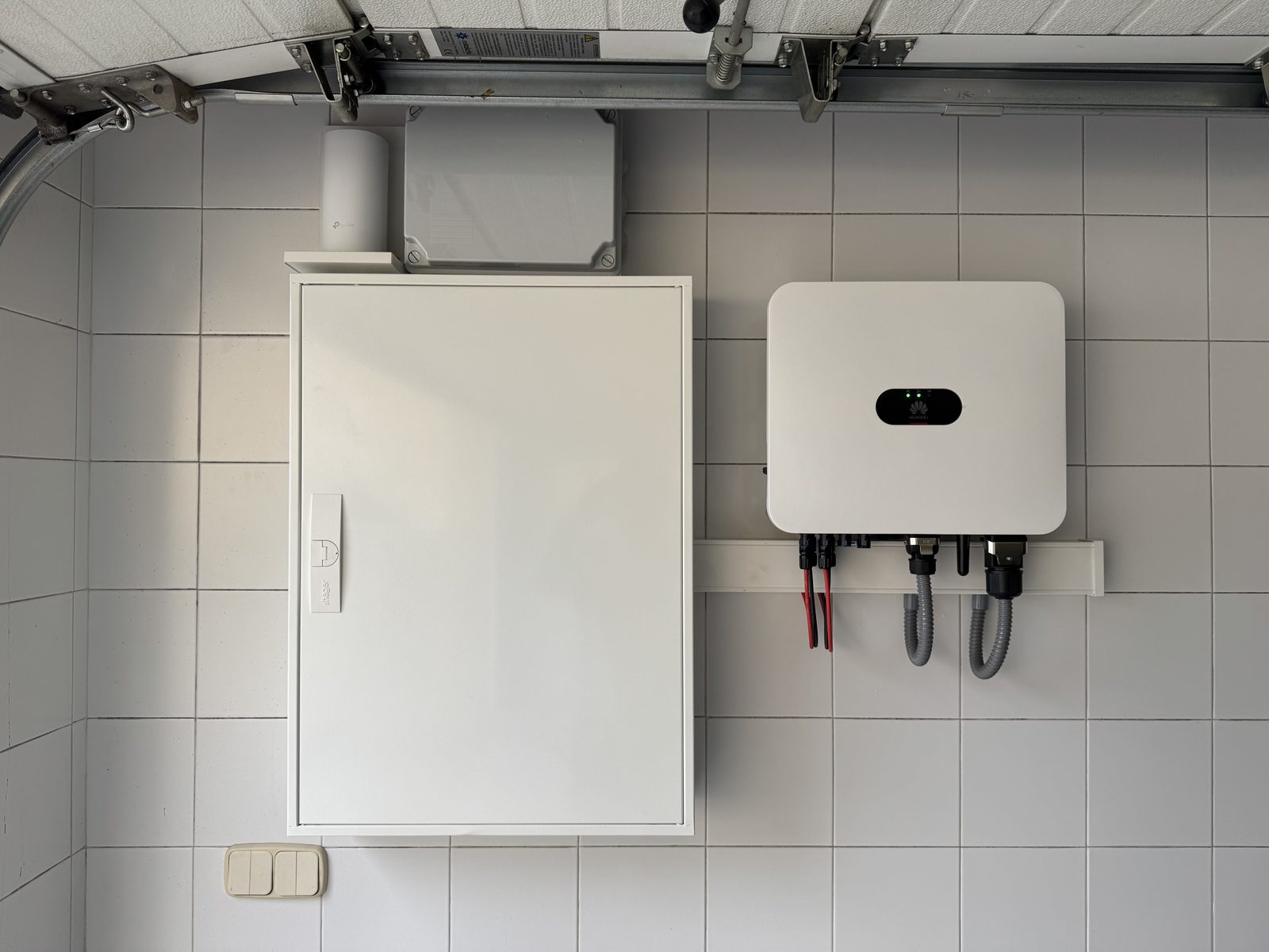 Trabajo eléctrico en obra